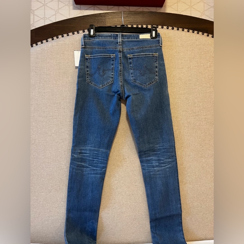 BNWT AG Adriano Goldschmied The Prima Cigarette Leg Skinny Soft Jeans , size 25 - Picture 2 of 6